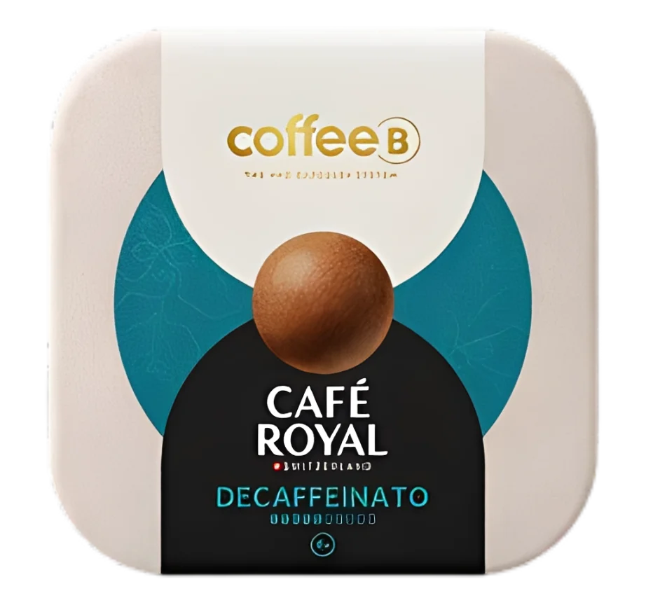 Капсули CoffeeB Royal Decaffeinato
